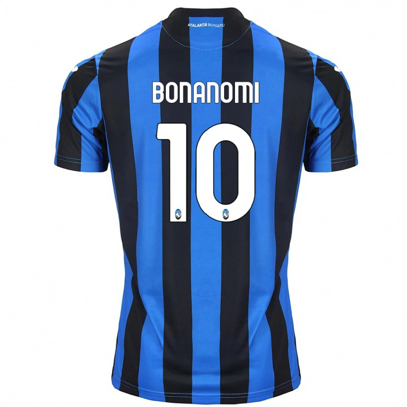 Danxen Niño Camiseta Andrea Bonanomi #10 Azul Negro 1ª Equipación 2024/25 La Camisa México