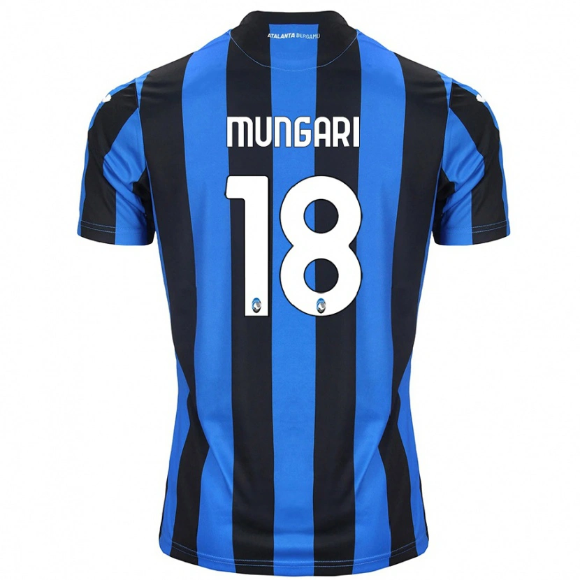 Danxen Niño Camiseta Giuseppe Mungari #18 Azul Negro 1ª Equipación 2024/25 La Camisa México