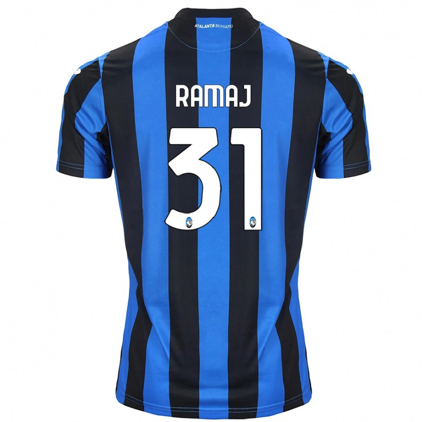 Danxen Niño Camiseta Gabriel Ramaj #31 Azul Negro 1ª Equipación 2024/25 La Camisa México