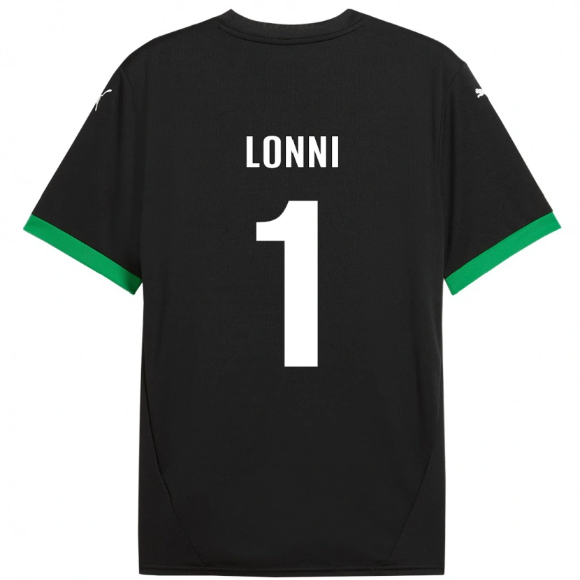 Danxen Niño Camiseta Lia Lonni #1 Negro Verde Oscuro 1ª Equipación 2024/25 La Camisa México