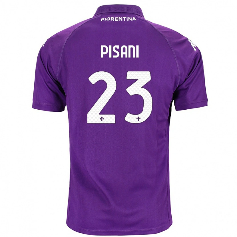 Danxen Niño Camiseta Diego Pisani #23 Morado 1ª Equipación 2024/25 La Camisa México
