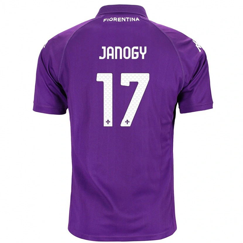 Danxen Niño Camiseta Madelen Janogy #17 Morado 1ª Equipación 2024/25 La Camisa México