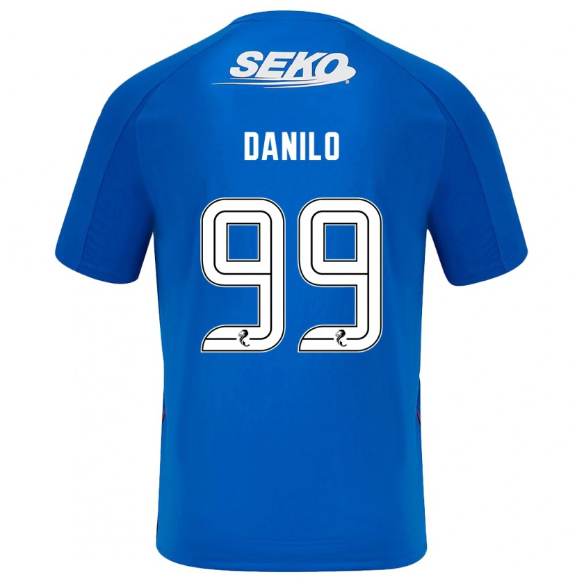 Danxen Niño Camiseta Danilo #99 Azul Oscuro 1ª Equipación 2024/25 La Camisa México