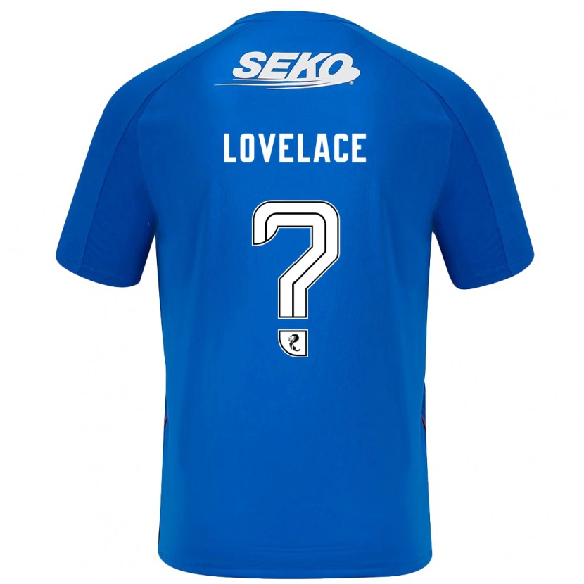 Danxen Niño Camiseta Zak Lovelace #0 Azul Oscuro 1ª Equipación 2024/25 La Camisa México