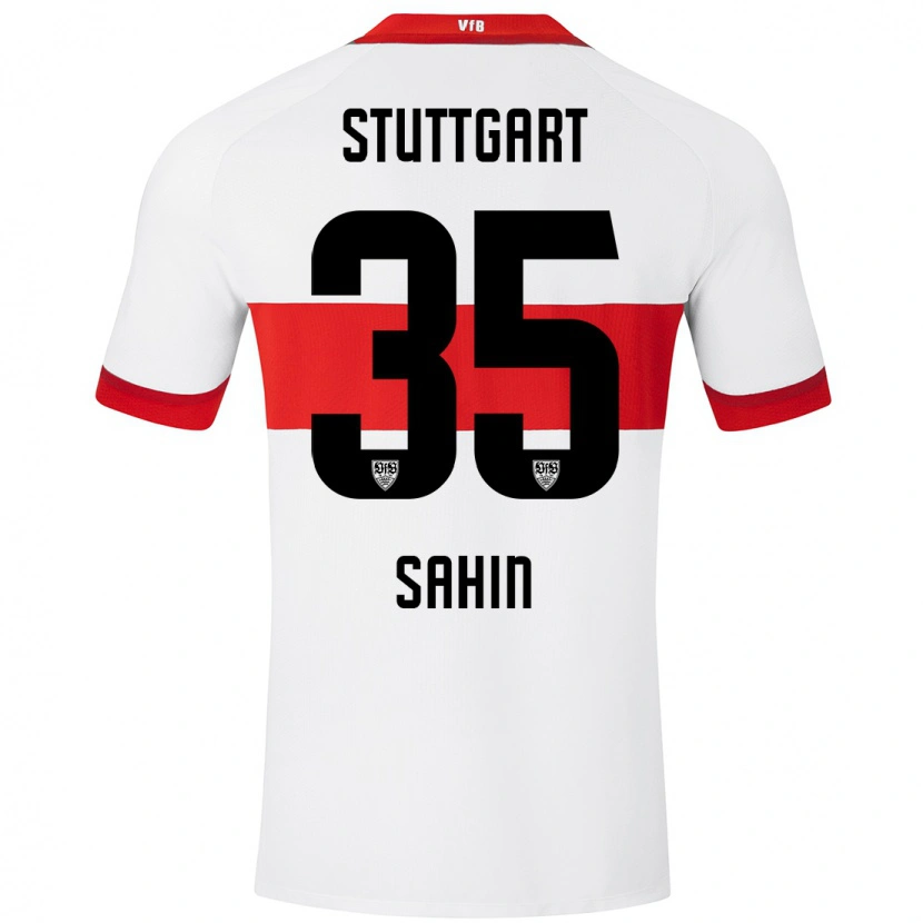 Danxen Niño Camiseta Mehmet Sahin #35 Blanco Rojo 1ª Equipación 2024/25 La Camisa México
