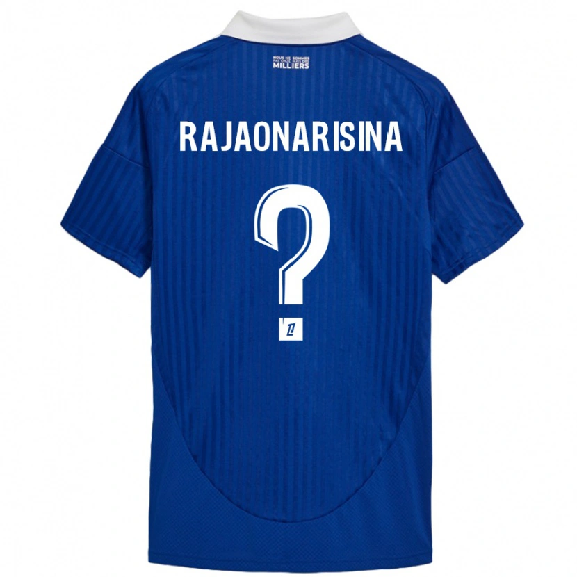Danxen Niño Camiseta Noah Rajaonarisina #0 Azul Blanco 1ª Equipación 2024/25 La Camisa México