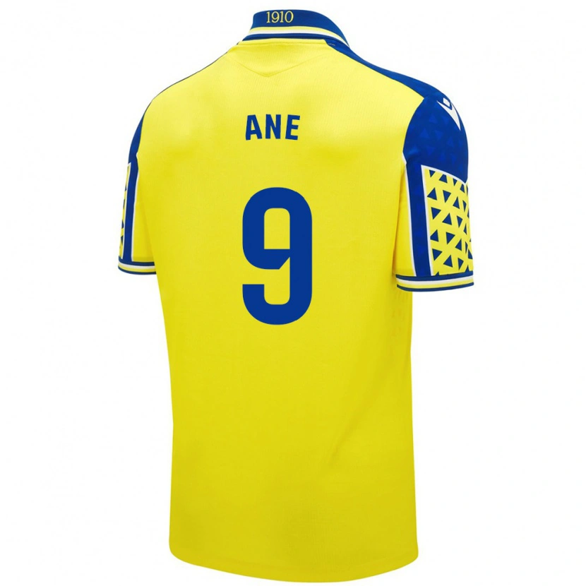Danxen Niño Camiseta Ane López De Heredia Alcelay #9 Amarillo Azul 1ª Equipación 2024/25 La Camisa México