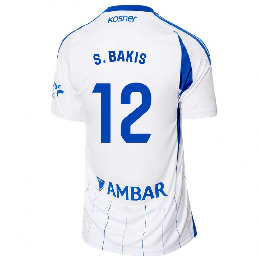 Danxen Niño Camiseta Sinan Bakış #12 Rojo Blanco 1ª Equipación 2024/25 La Camisa México
