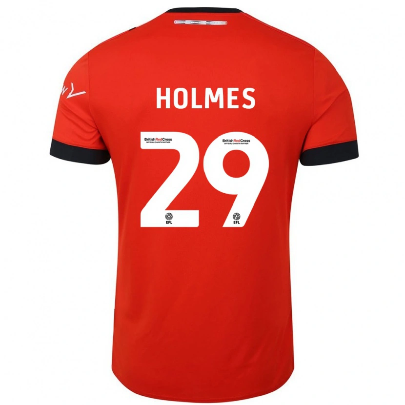 Danxen Niño Camiseta Tom Holmes #29 Naranja Negro 1ª Equipación 2024/25 La Camisa México