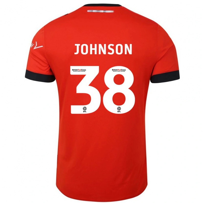 Danxen Niño Camiseta Joe Johnson #38 Naranja Negro 1ª Equipación 2024/25 La Camisa México
