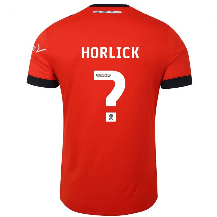 Danxen Niño Camiseta Jameson Horlick #0 Naranja Negro 1ª Equipación 2024/25 La Camisa México