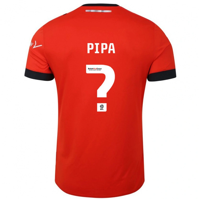 Danxen Niño Camiseta Oliver Pipa #0 Naranja Negro 1ª Equipación 2024/25 La Camisa México