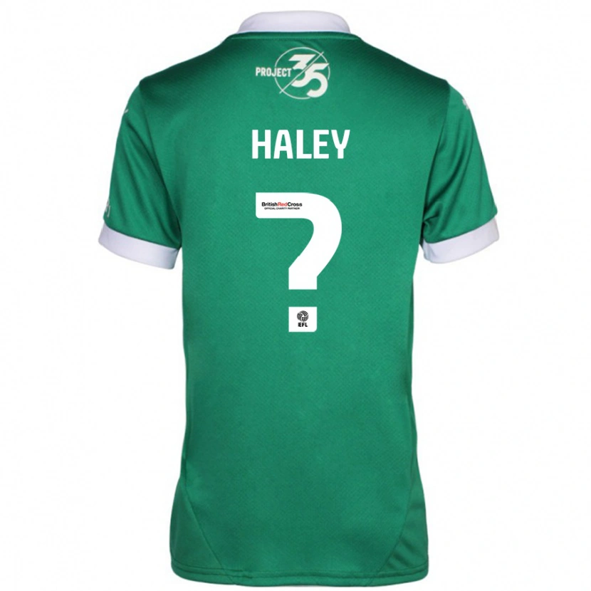 Danxen Niño Camiseta Toby Haley #0 Verde Blanco 1ª Equipación 2024/25 La Camisa México