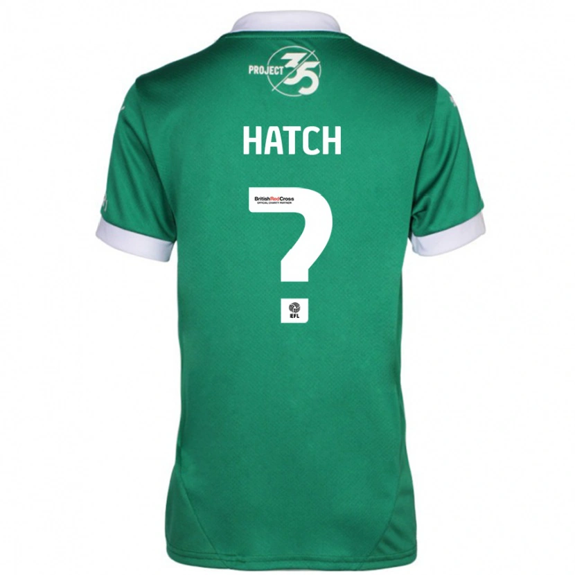 Danxen Niño Camiseta Joseph Hatch #0 Verde Blanco 1ª Equipación 2024/25 La Camisa México