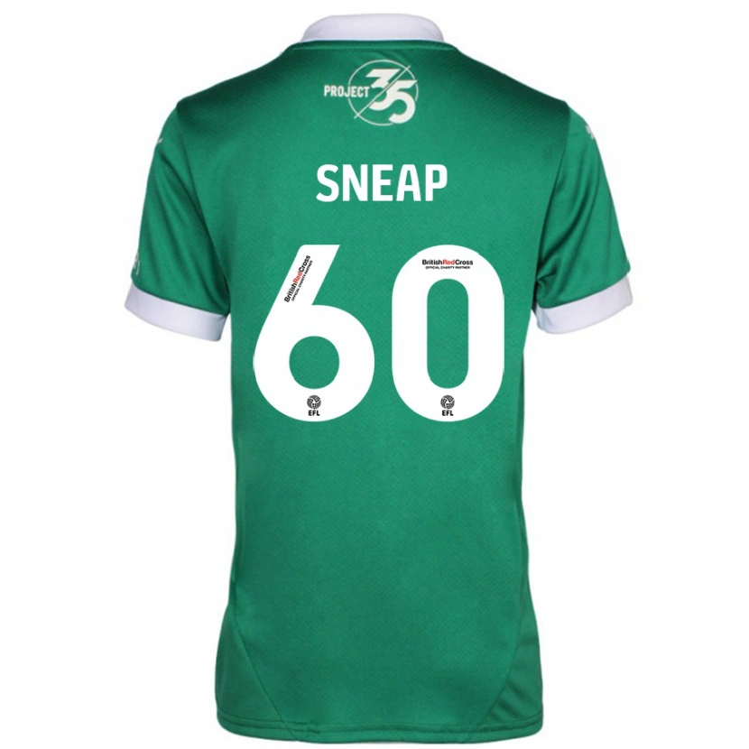 Danxen Niño Camiseta Harley Sneap #60 Verde Blanco 1ª Equipación 2024/25 La Camisa México