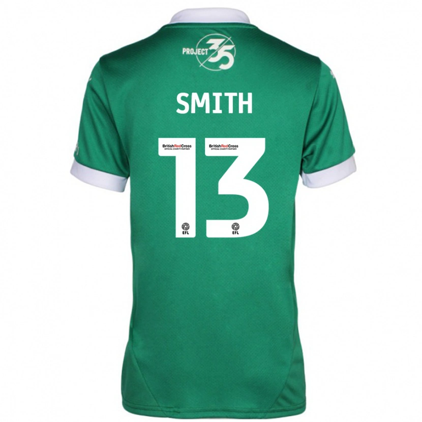 Danxen Niño Camiseta Grace Smith #13 Verde Blanco 1ª Equipación 2024/25 La Camisa México