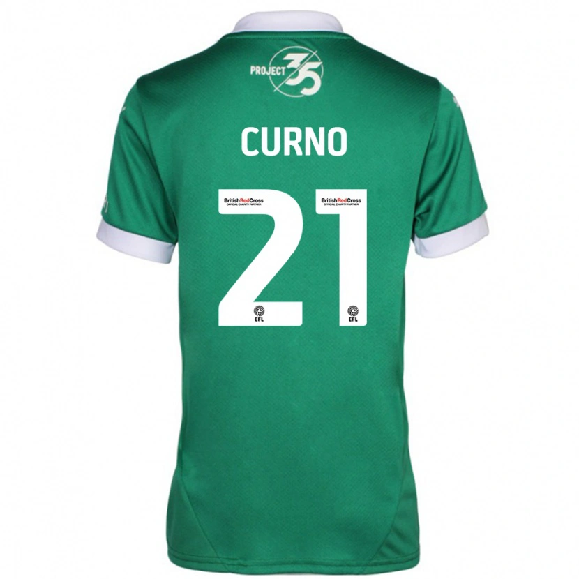 Danxen Niño Camiseta Maddi Curno #21 Verde Blanco 1ª Equipación 2024/25 La Camisa México