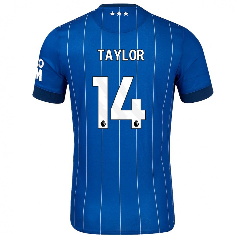 Danxen Niño Camiseta Jack Taylor #14 Azul Marino 1ª Equipación 2024/25 La Camisa México