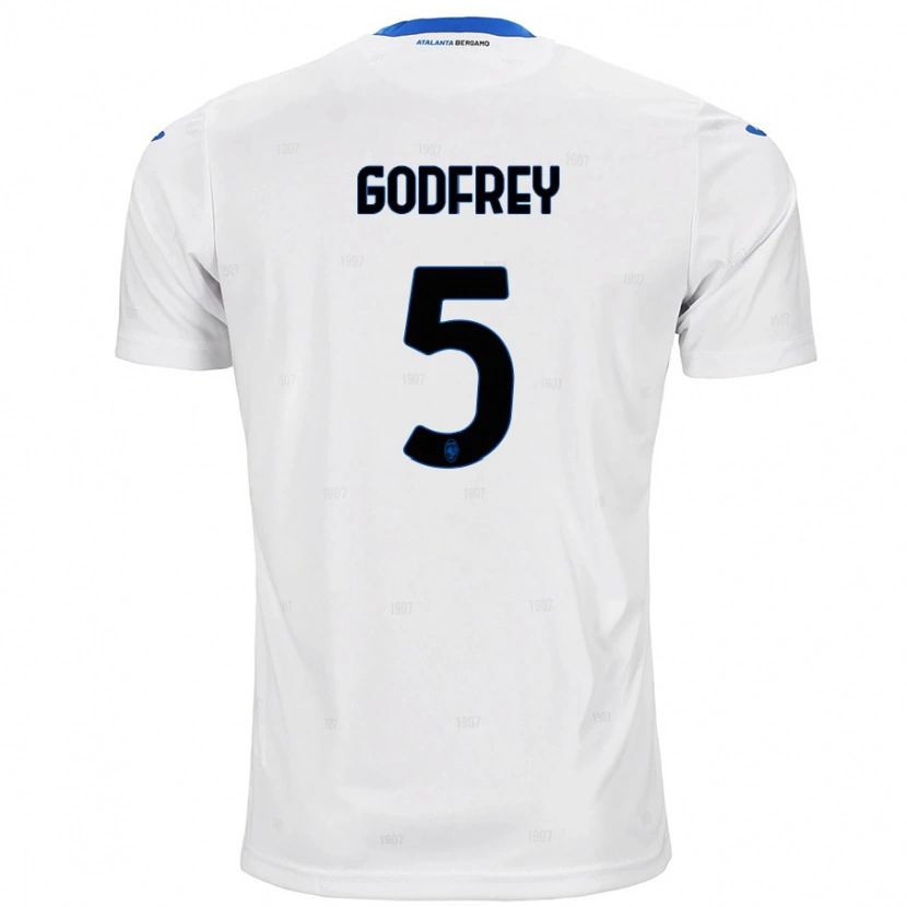 Danxen Niño Camiseta Ben Godfrey #5 Blanco 2ª Equipación 2024/25 La Camisa México