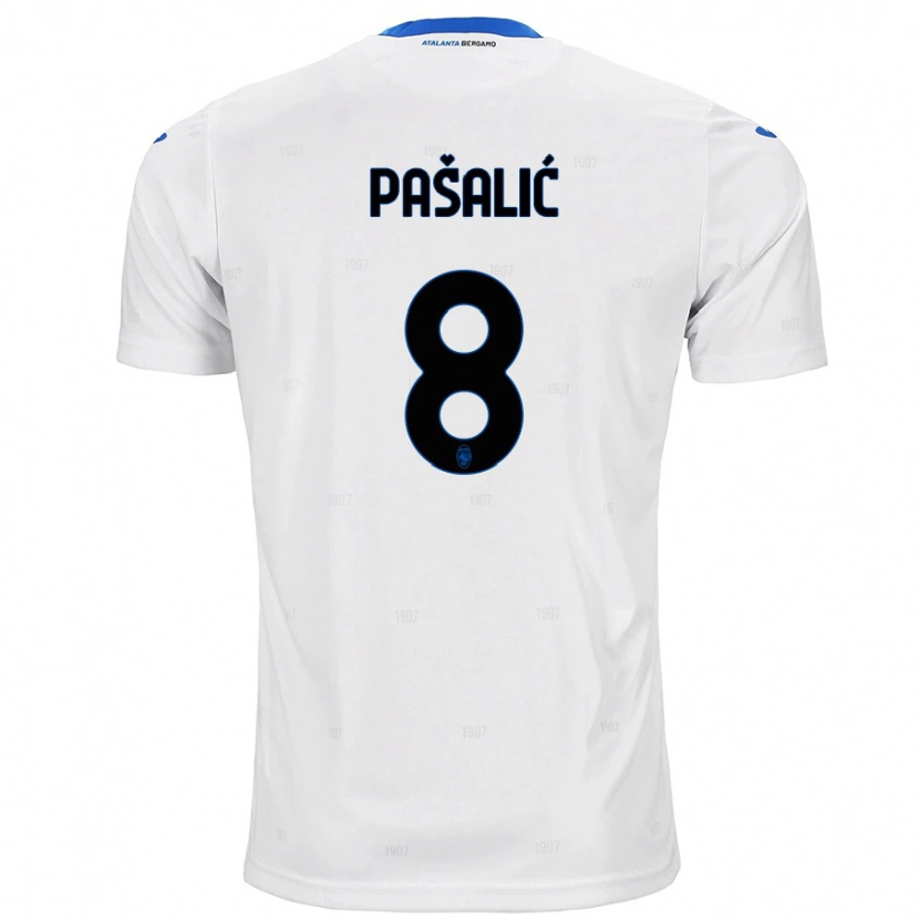 Danxen Niño Camiseta Mario Pasalic #8 Blanco 2ª Equipación 2024/25 La Camisa México