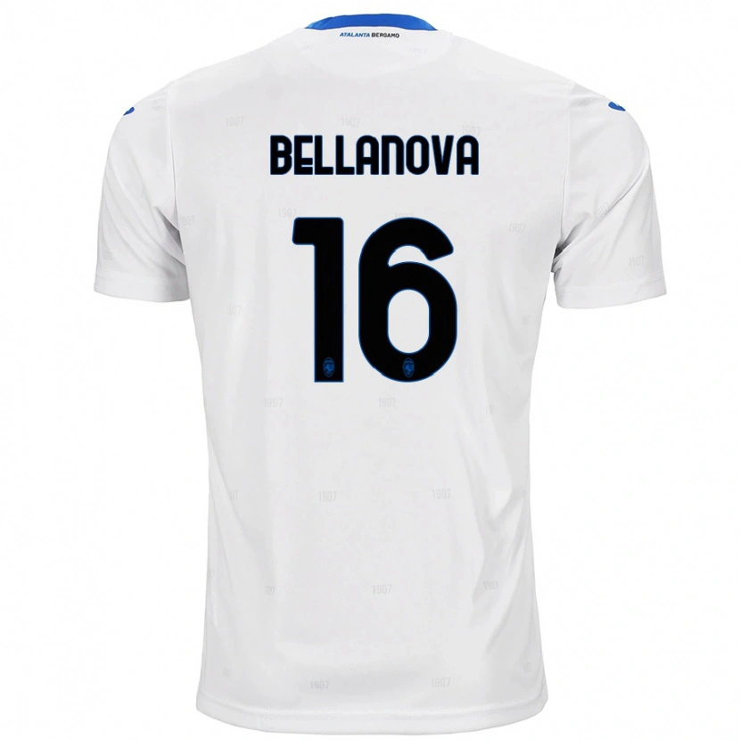 Danxen Niño Camiseta Raoul Bellanova #16 Blanco 2ª Equipación 2024/25 La Camisa México