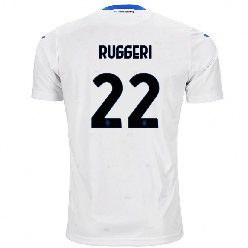 Danxen Niño Camiseta Matteo Ruggeri #22 Blanco 2ª Equipación 2024/25 La Camisa México