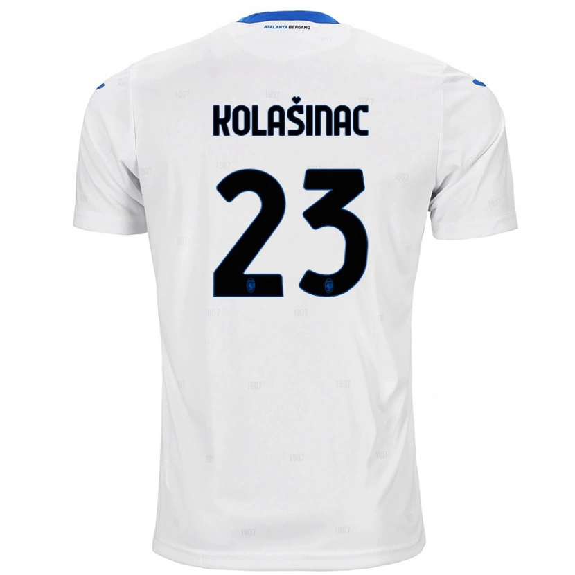 Danxen Niño Camiseta Sead Kolasinac #23 Blanco 2ª Equipación 2024/25 La Camisa México