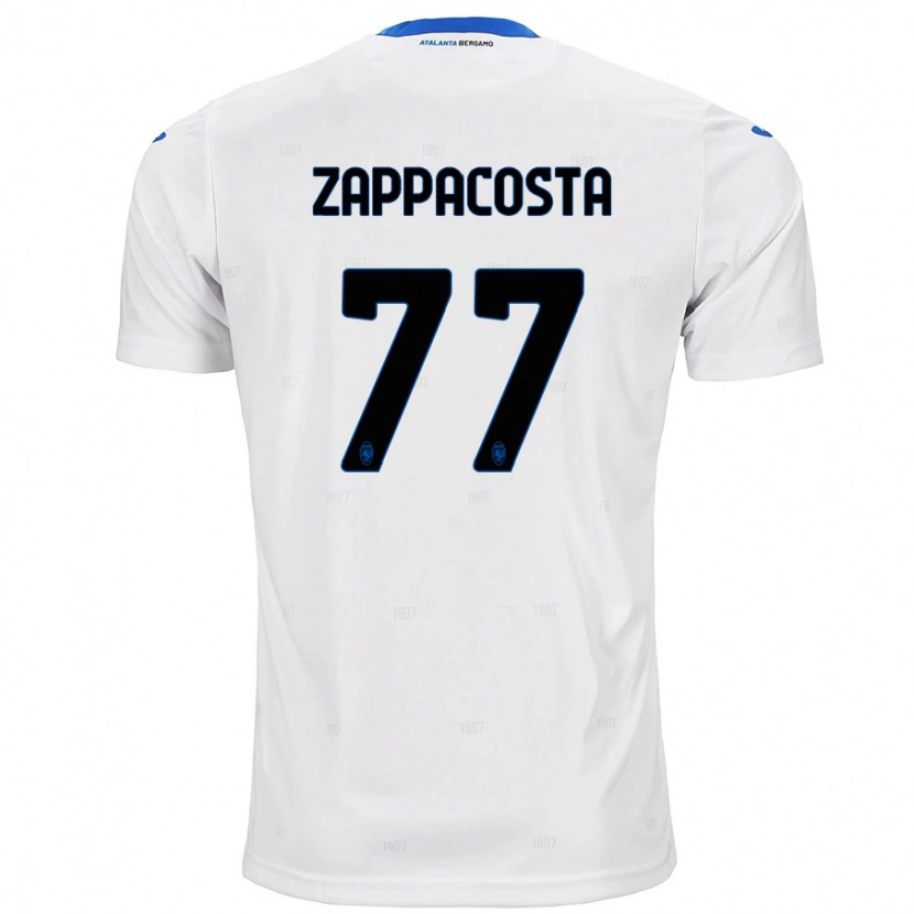 Danxen Niño Camiseta Davide Zappacosta #77 Blanco 2ª Equipación 2024/25 La Camisa México