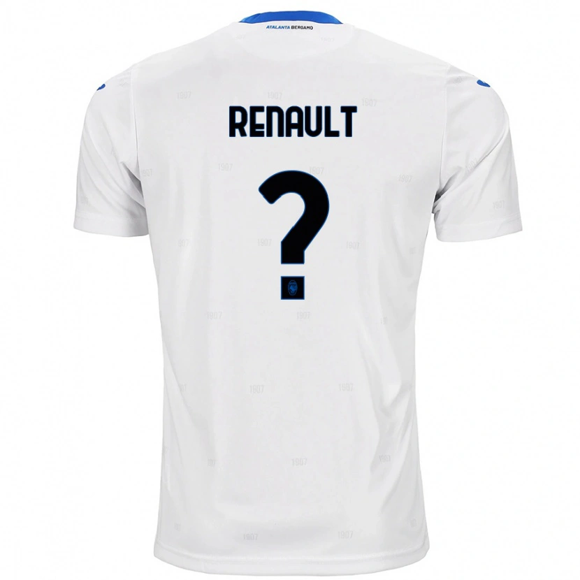 Danxen Niño Camiseta Guillaume Renault #0 Blanco 2ª Equipación 2024/25 La Camisa México