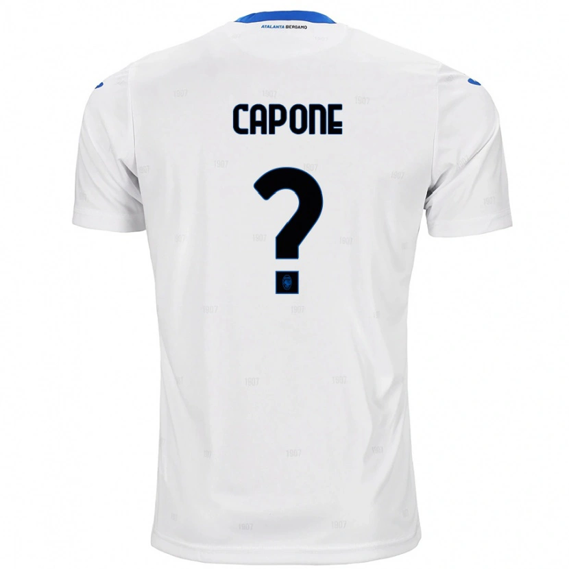 Danxen Niño Camiseta Christian Capone #0 Blanco 2ª Equipación 2024/25 La Camisa México