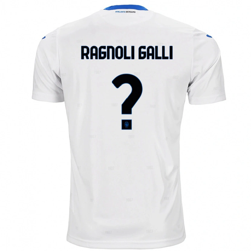 Danxen Niño Camiseta Federico Ragnoli Galli #0 Blanco 2ª Equipación 2024/25 La Camisa México