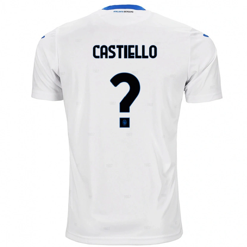 Danxen Niño Camiseta Alex Castiello #0 Blanco 2ª Equipación 2024/25 La Camisa México