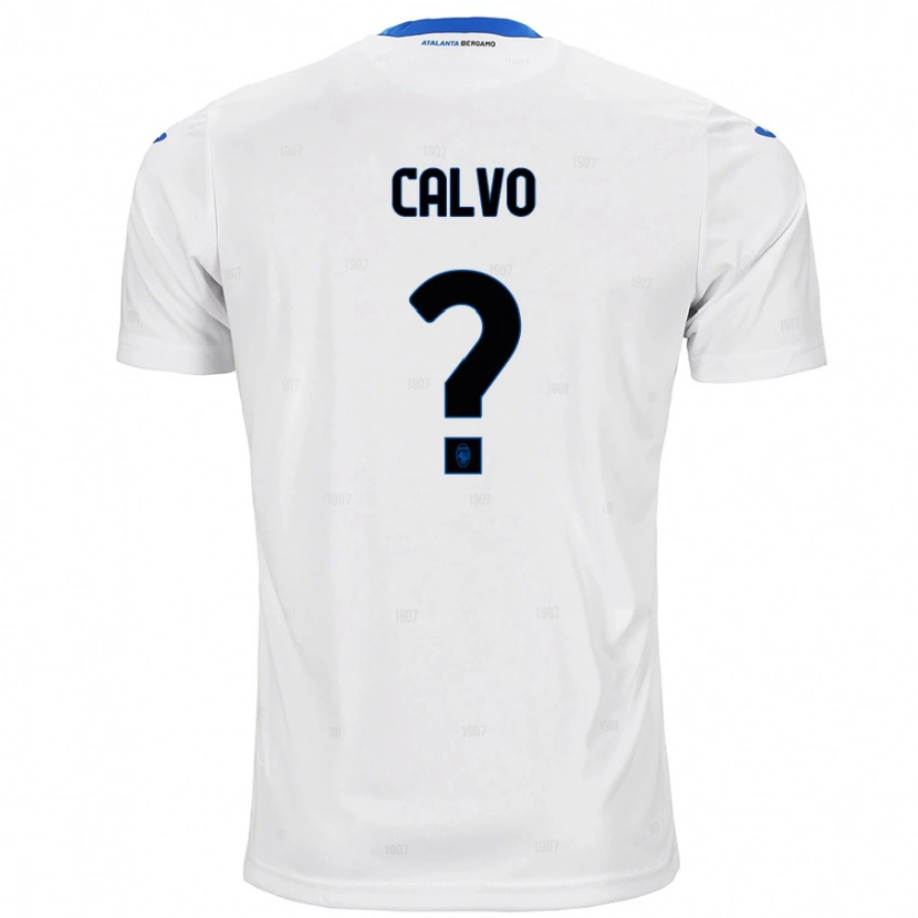 Danxen Niño Camiseta Filippo Calvo #0 Blanco 2ª Equipación 2024/25 La Camisa México