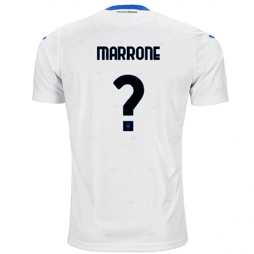 Danxen Niño Camiseta Federico Marrone #0 Blanco 2ª Equipación 2024/25 La Camisa México