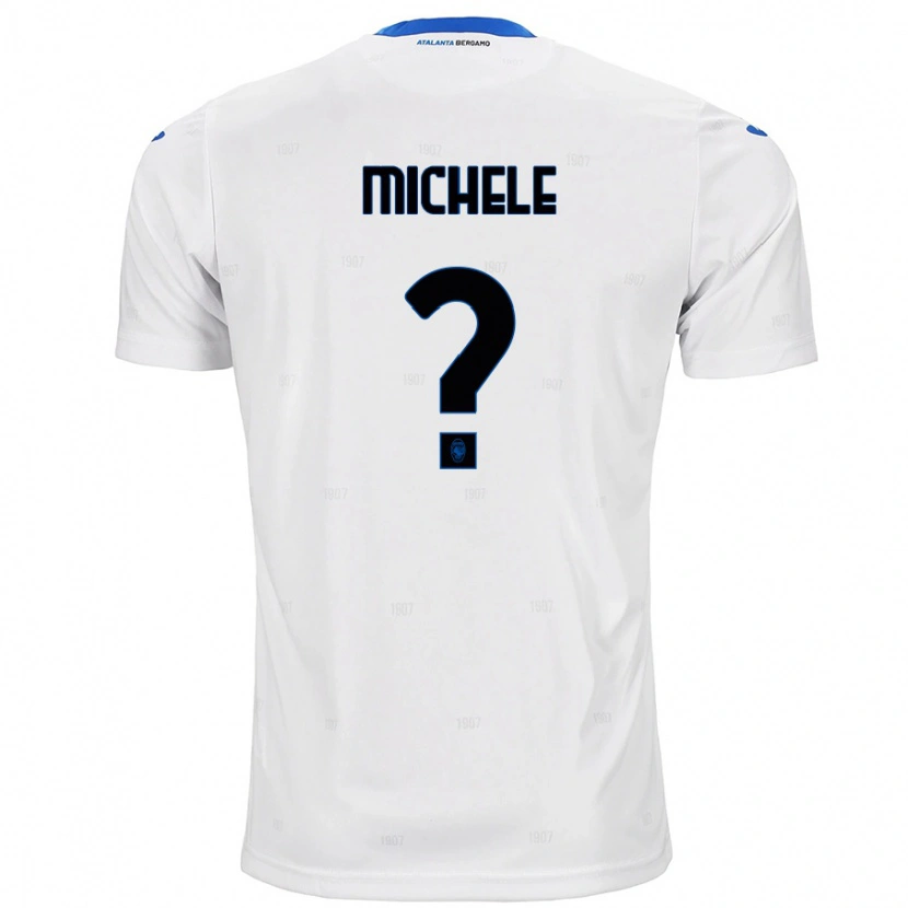 Danxen Niño Camiseta Michele Rinaldi #0 Blanco 2ª Equipación 2024/25 La Camisa México
