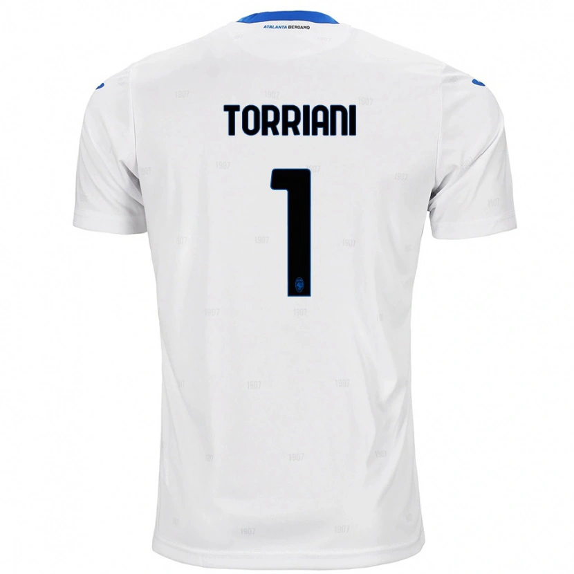 Danxen Niño Camiseta Andrea Torriani #1 Blanco 2ª Equipación 2024/25 La Camisa México