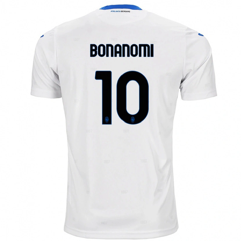 Danxen Niño Camiseta Andrea Bonanomi #10 Blanco 2ª Equipación 2024/25 La Camisa México