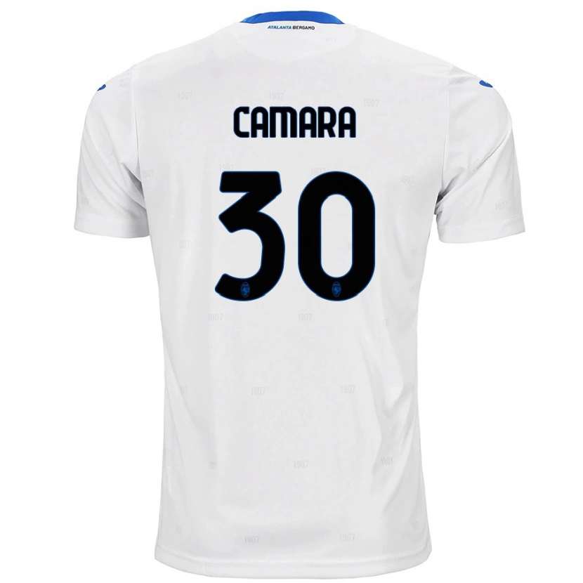 Danxen Niño Camiseta Henry Camara #30 Blanco 2ª Equipación 2024/25 La Camisa México