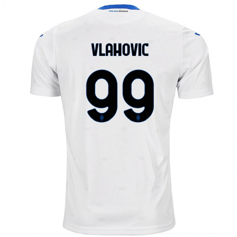 Danxen Niño Camiseta Vanja Vlahovic #99 Blanco 2ª Equipación 2024/25 La Camisa México
