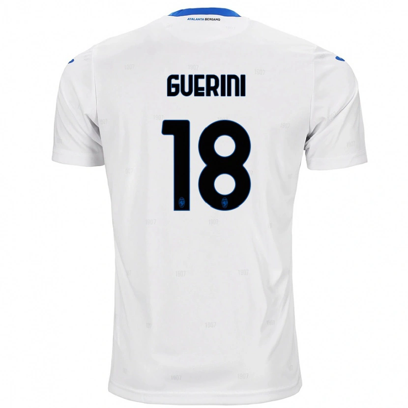 Danxen Niño Camiseta Alessio Guerini #18 Blanco 2ª Equipación 2024/25 La Camisa México