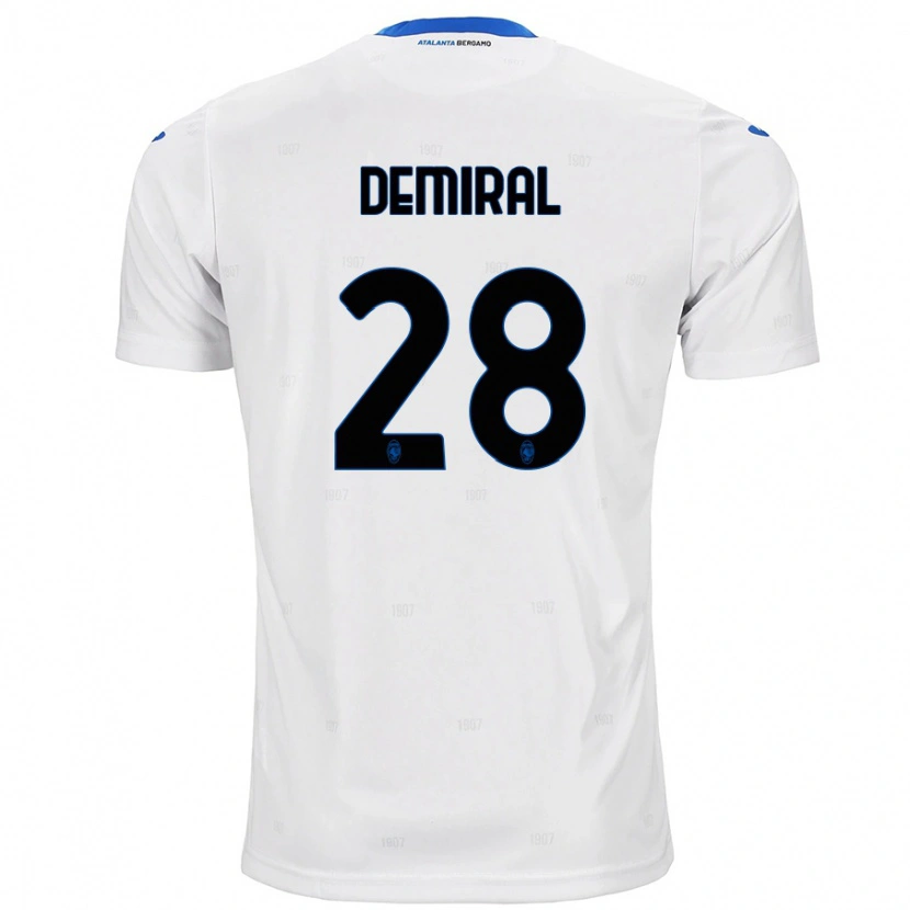 Danxen Niño Camiseta Merih Demiral #28 Blanco 2ª Equipación 2024/25 La Camisa México