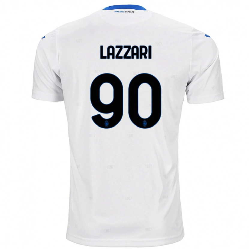 Danxen Niño Camiseta Ilaria Lazzari #90 Blanco 2ª Equipación 2024/25 La Camisa México