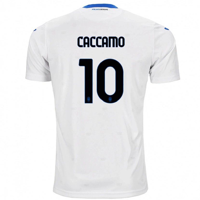 Danxen Niño Camiseta Patrizia Caccamo #10 Blanco 2ª Equipación 2024/25 La Camisa México