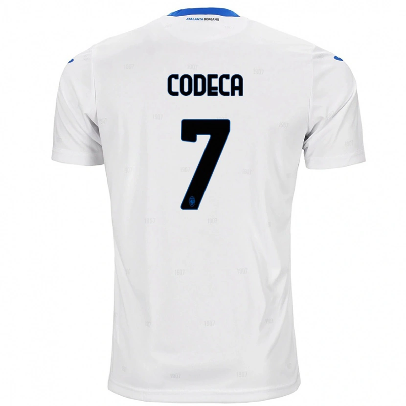 Danxen Niño Camiseta Bianca Codeca #7 Blanco 2ª Equipación 2024/25 La Camisa México