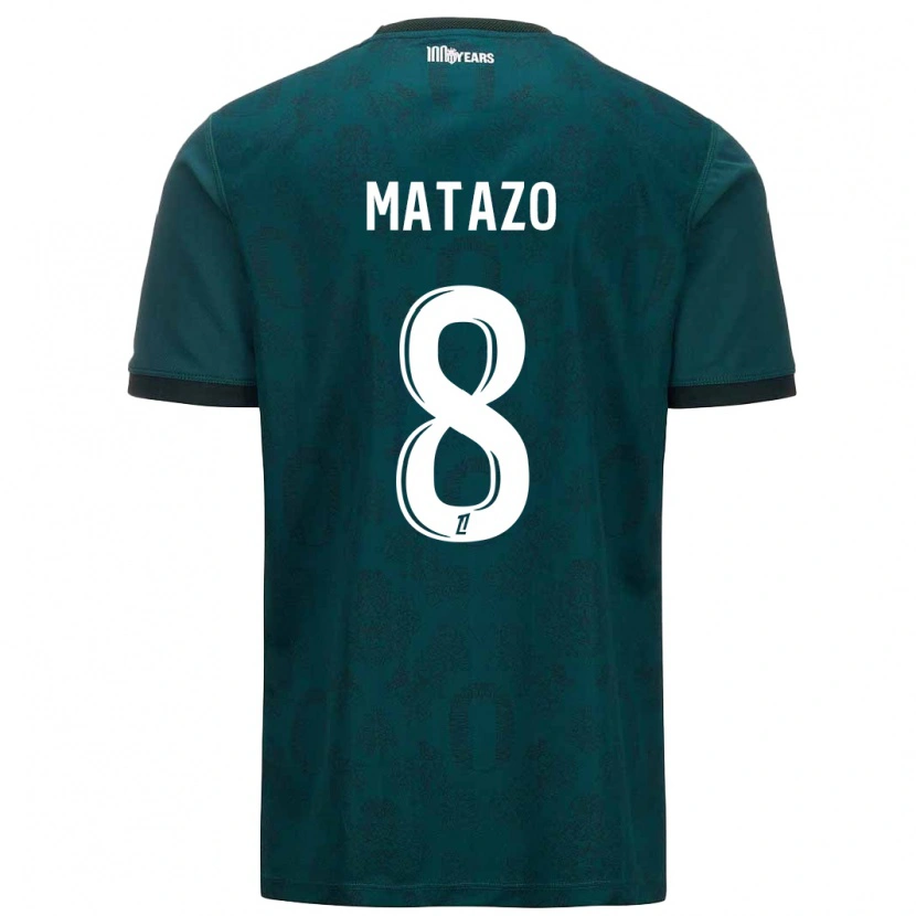 Danxen Niño Camiseta Eliot Matazo #8 Verde Oscuro 2ª Equipación 2024/25 La Camisa México