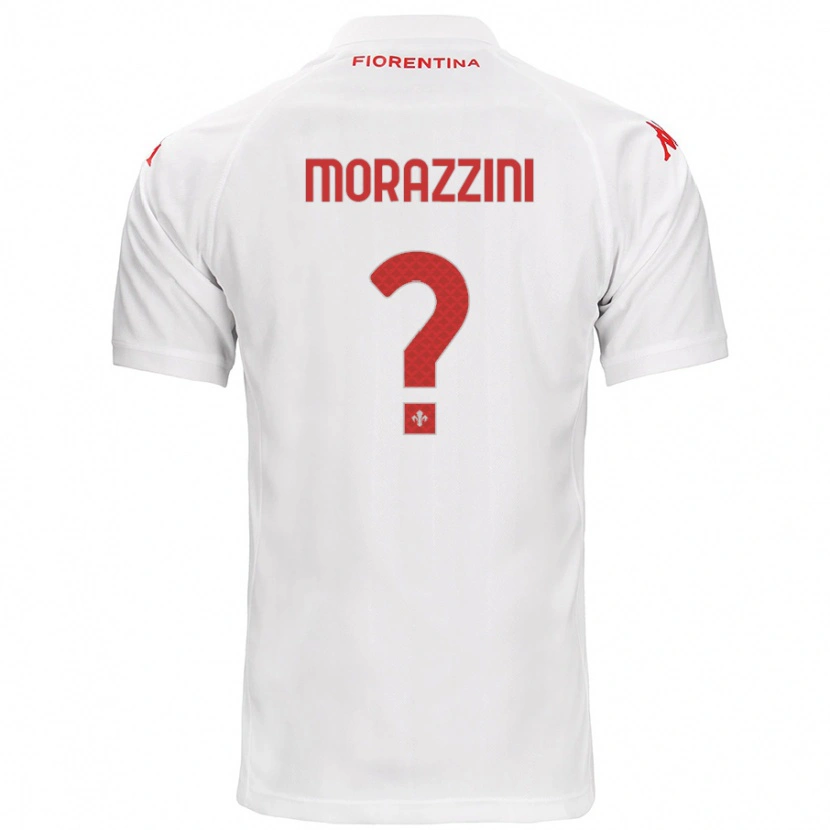 Danxen Niño Camiseta Luigi Morazzini #0 Blanco 2ª Equipación 2024/25 La Camisa México