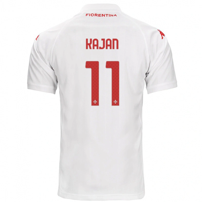 Danxen Niño Camiseta Zsanett Kaján #11 Blanco 2ª Equipación 2024/25 La Camisa México