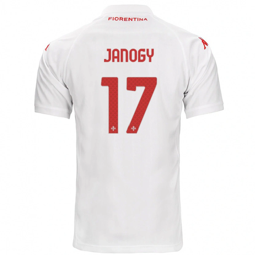 Danxen Niño Camiseta Madelen Janogy #17 Blanco 2ª Equipación 2024/25 La Camisa México