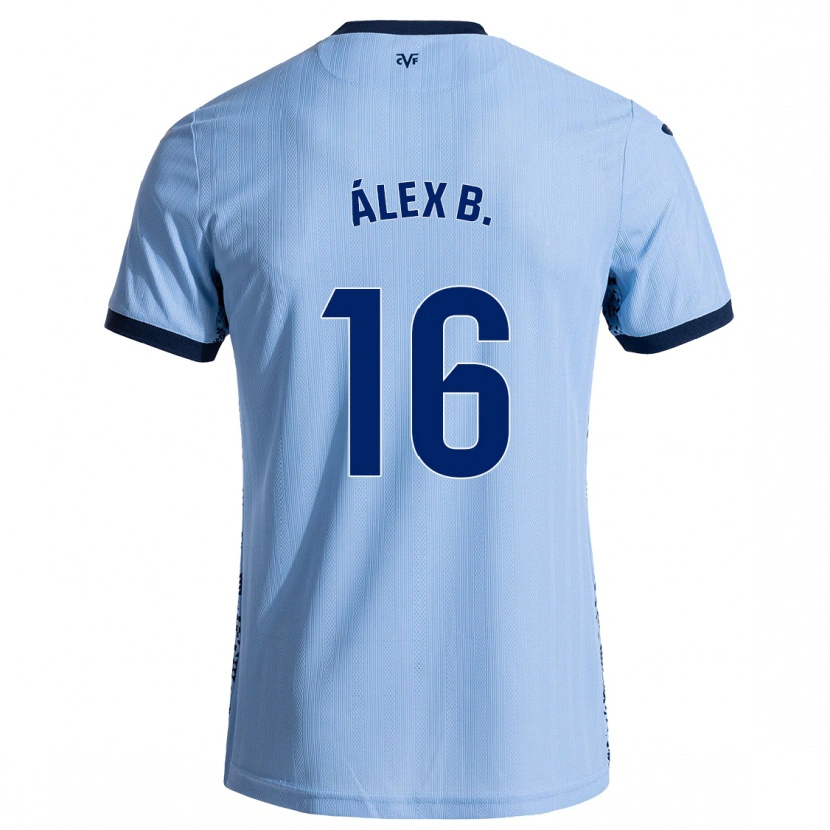 Danxen Niño Camiseta Álex Baena #16 Azul Cielo 2ª Equipación 2024/25 La Camisa México