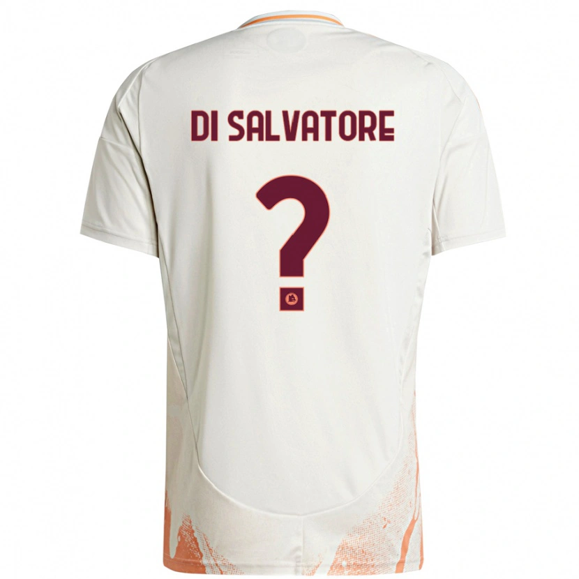 Danxen Niño Camiseta Diego Di Salvatore #0 Crema Blanco Naranja 2ª Equipación 2024/25 La Camisa México